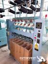 2  -  (x5) Needle cylindrical cord knitting machines