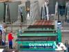 1  -  Laminated glass cutting table + loading table 