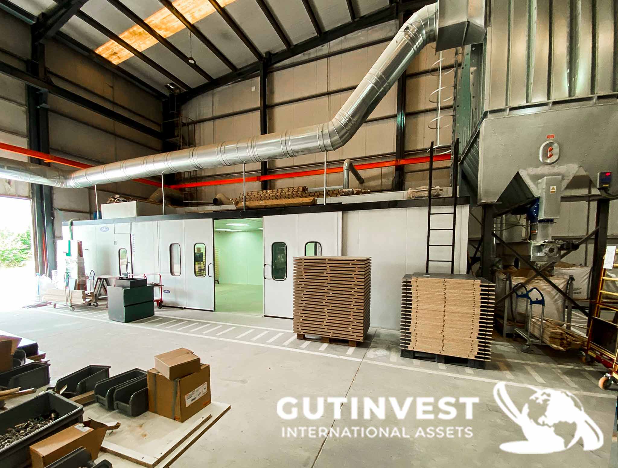 Pressurized and Climate-Controlled Paint Booth