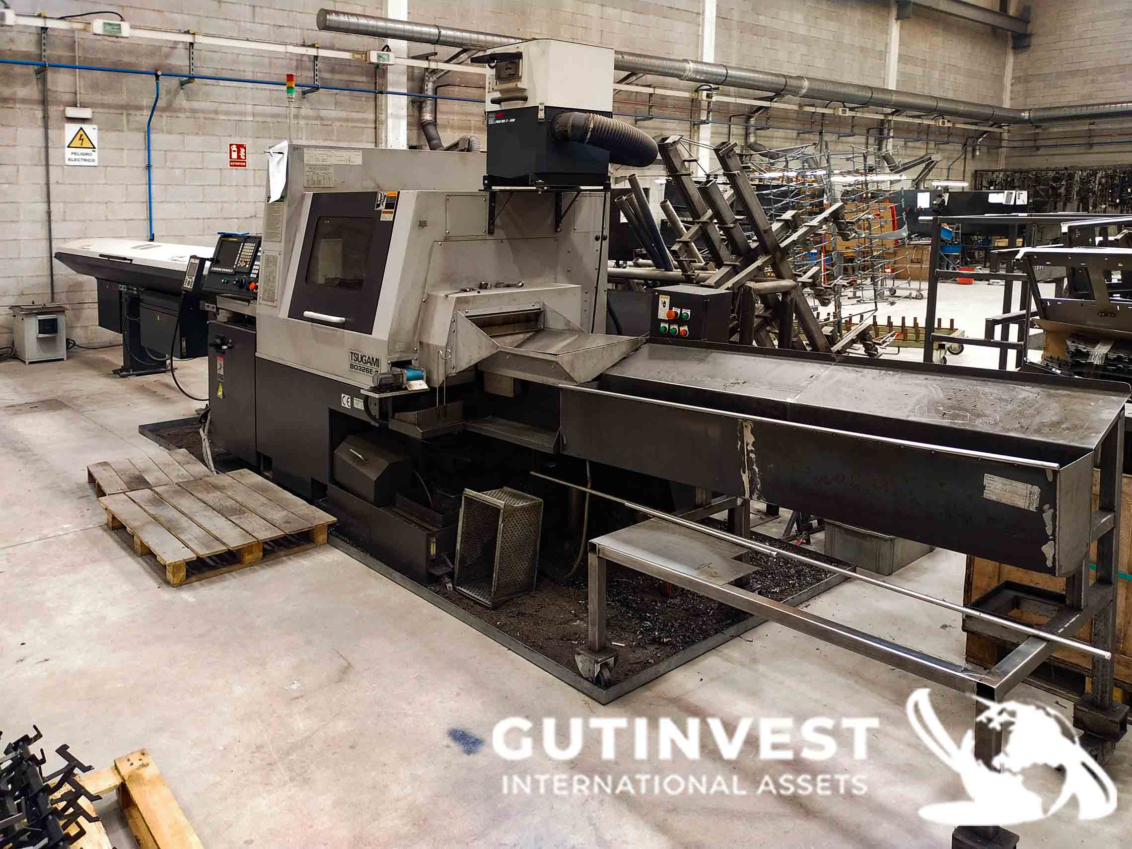 CNC Lathe with Bar Feeder