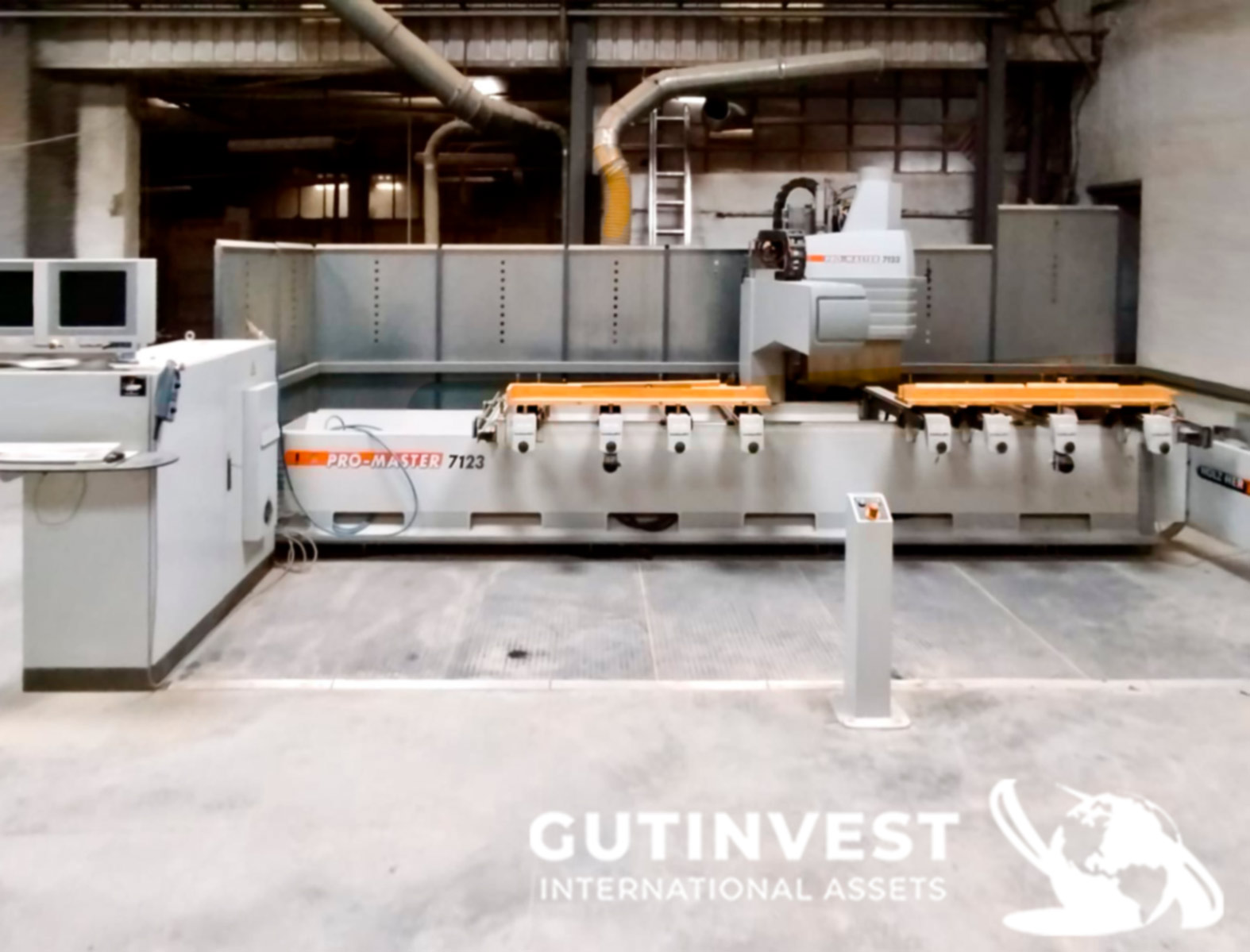 CNC machining center for wood