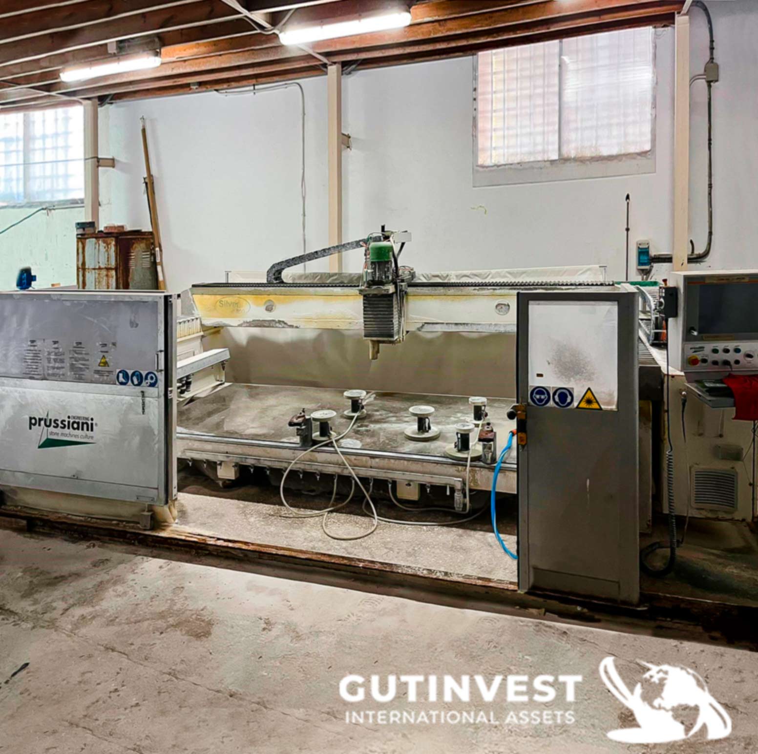 CNC copying milling machine for marble, granite, stone, and