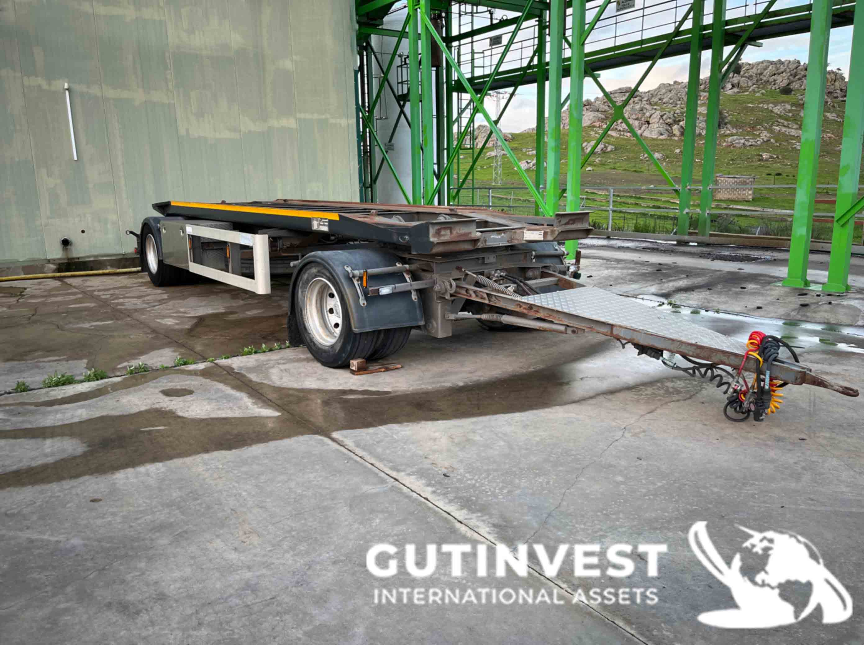 Container trailer