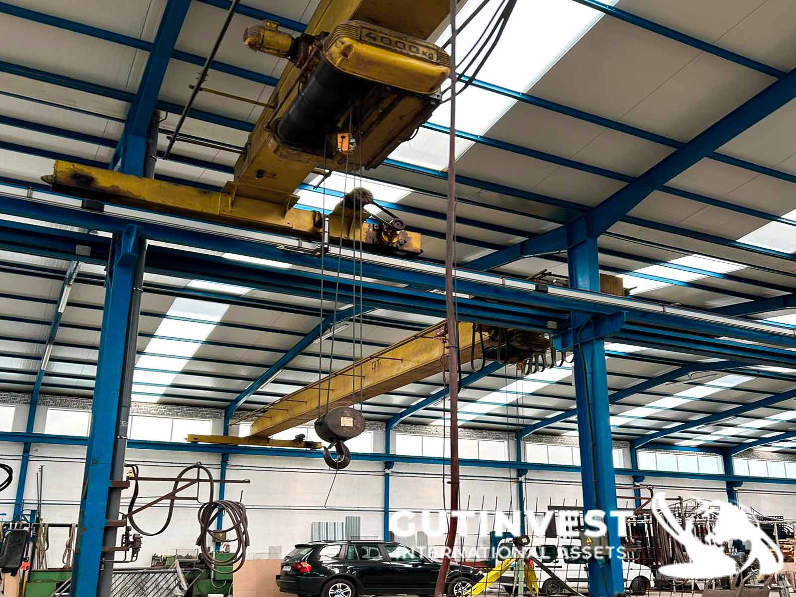 Monorail overhead crane - 4 t