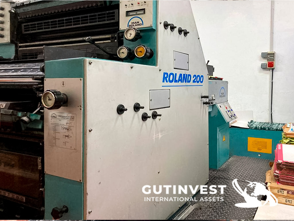 2-color offset printing machine