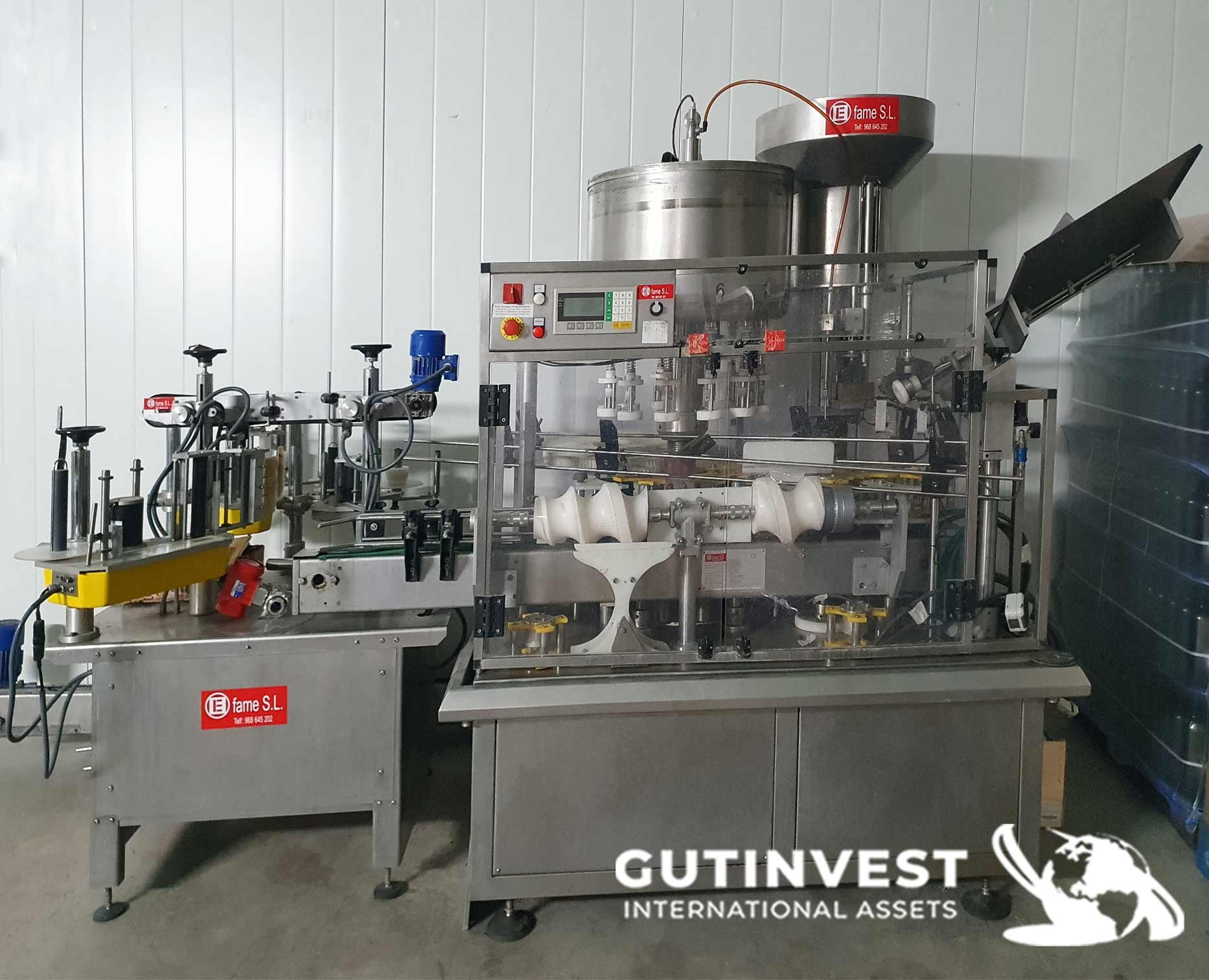 Bottling & Labeling Machine