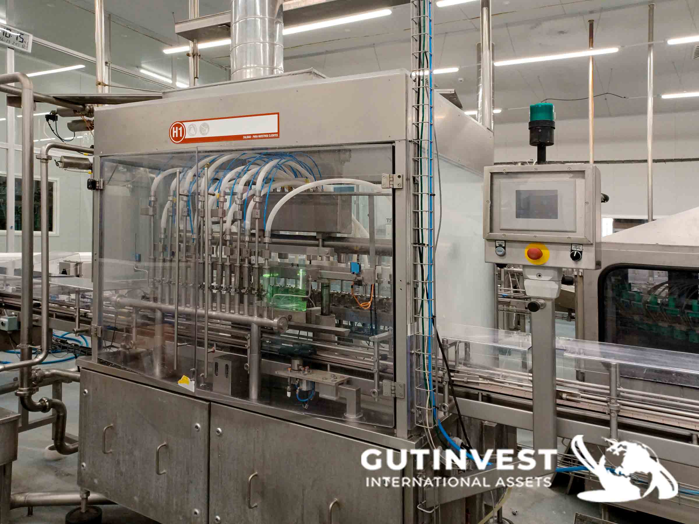 Bottle filling machine