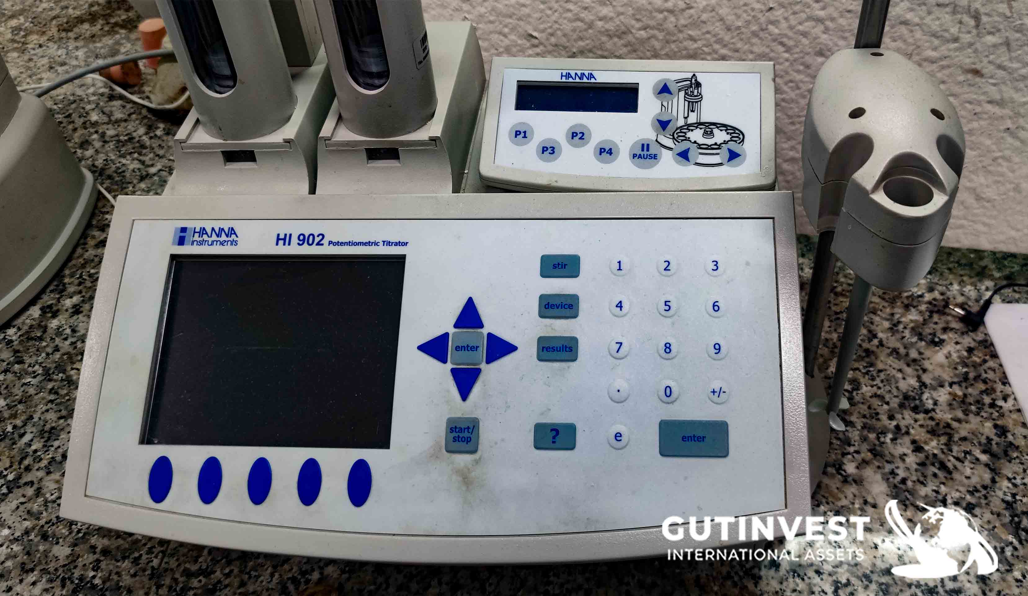 Automatic titrator - autosample titrator
