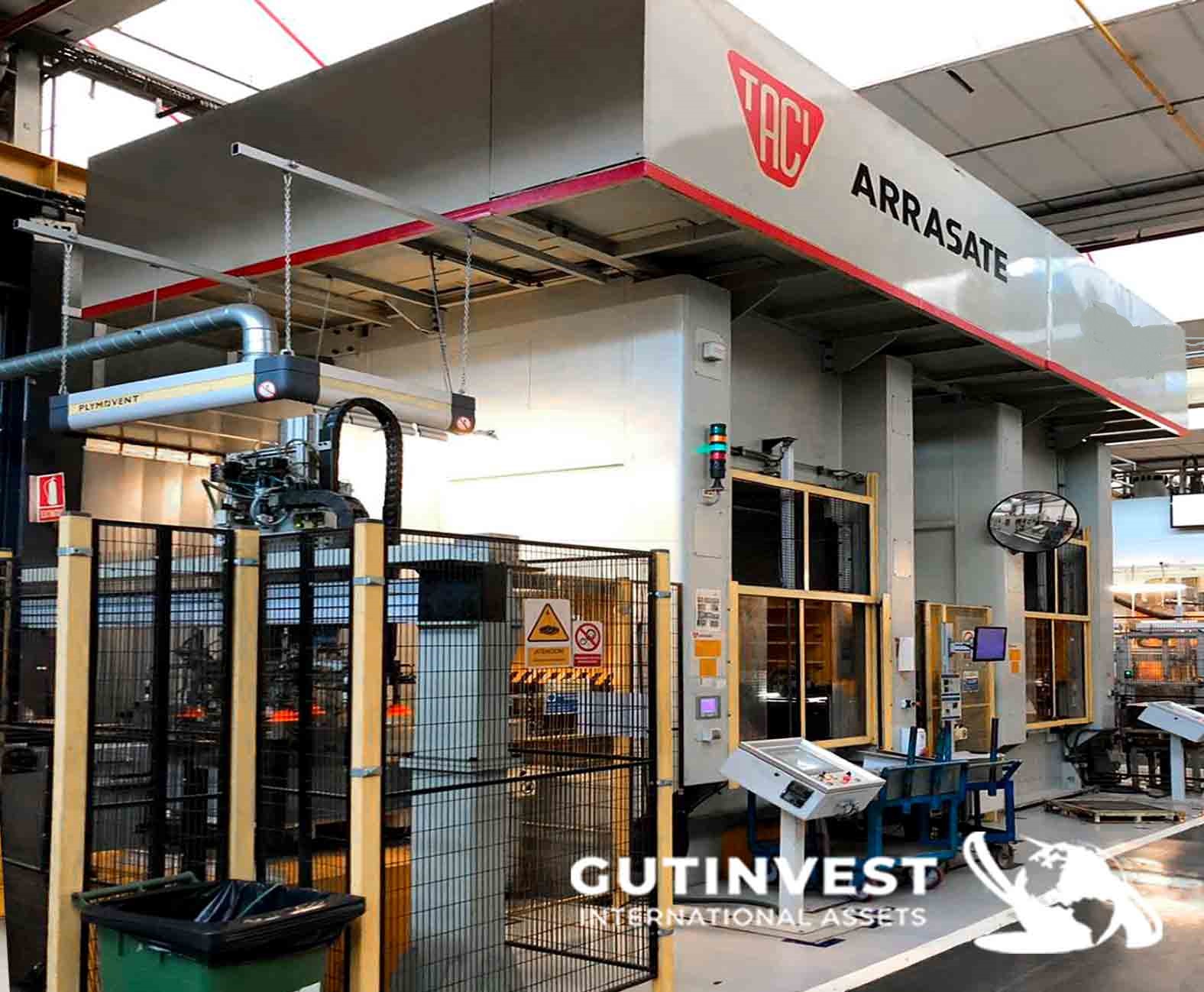 Line of two hydraulic presses of 400 and 250Tn