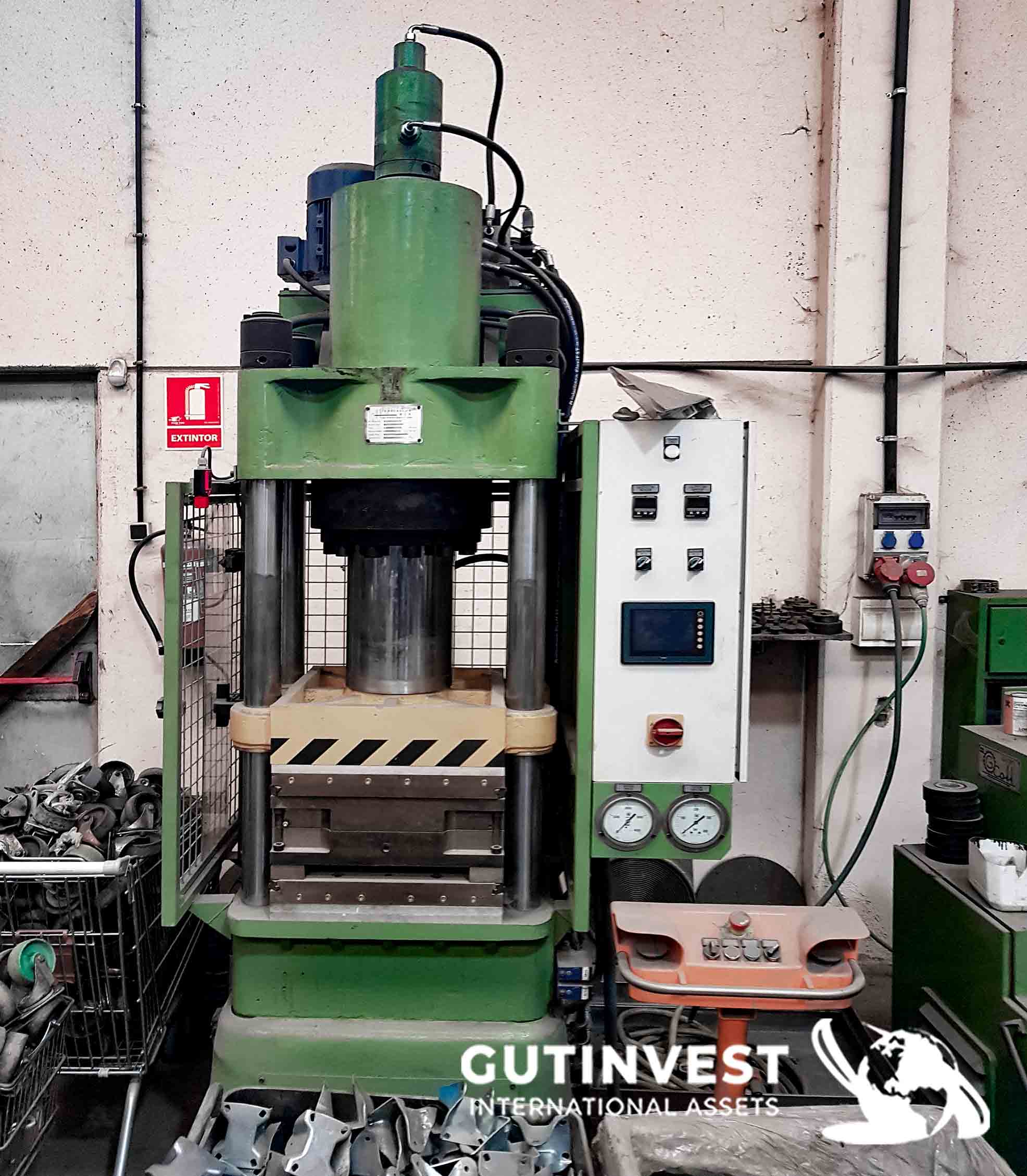 Hot plate press