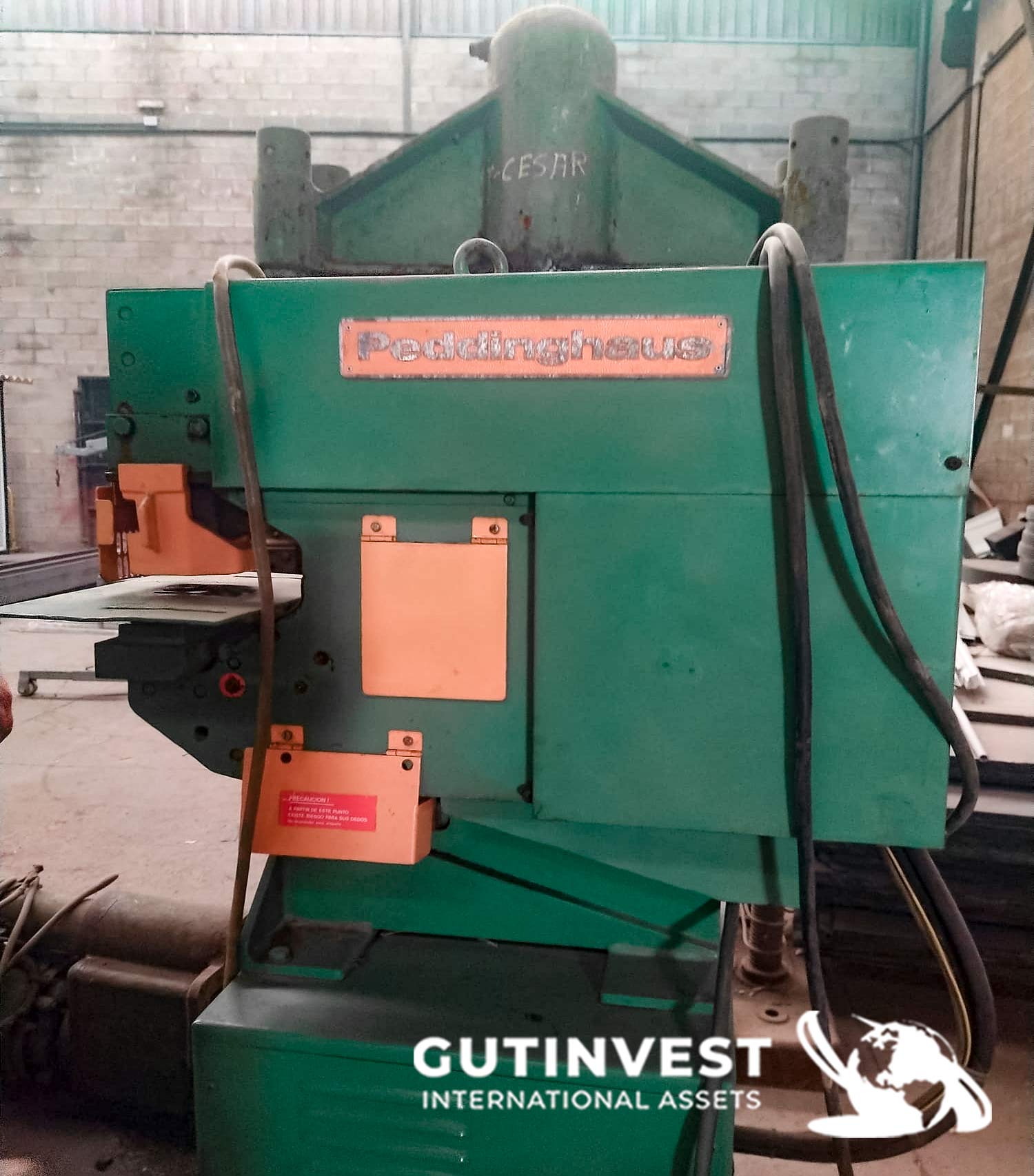 Punching and shearing machine