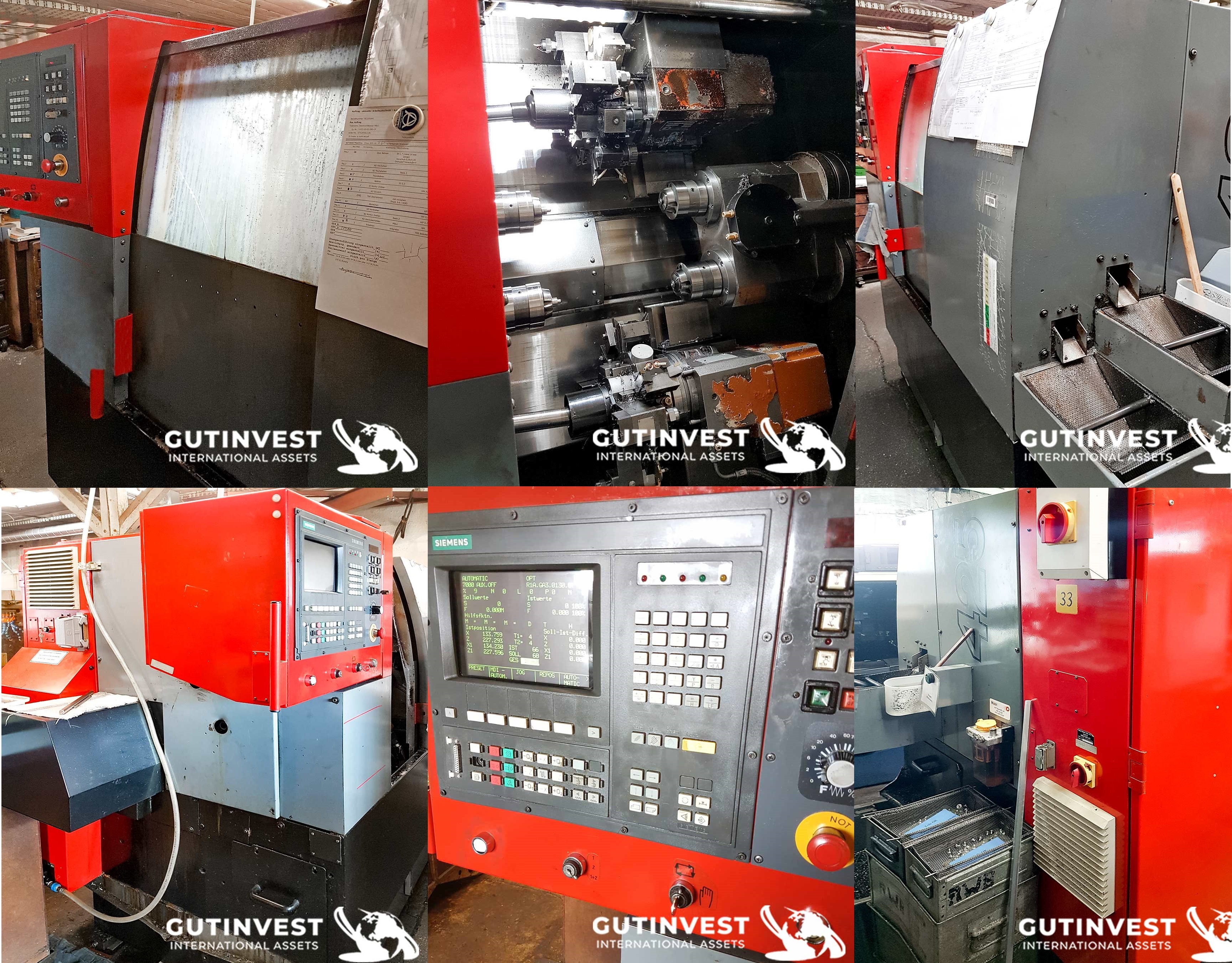 CNC twin-spindle Lathe