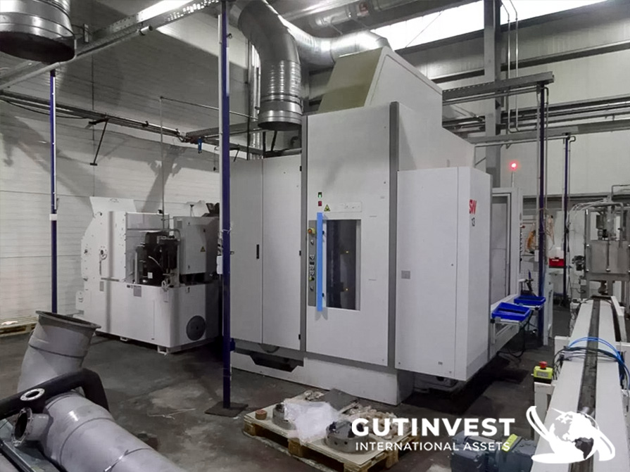 SW-W04-22 Twin-spindle horizontal machining center - 5 axes