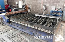 Plasma cutting machine- "MESSER" 4.000x2.000mm