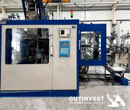 Plastic bottle blow molding extruder machine – 20lts