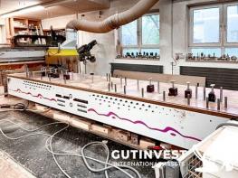 CNC machining center for wood – 4 axis