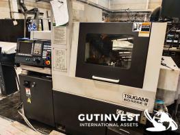 CNC lathe with bar feeder "TSUGAMI"
