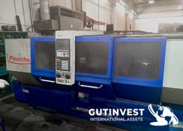 CNC Lathe PINACHO - CNC Fixed bed milling ZAYER- Jib crane 1.6 T.