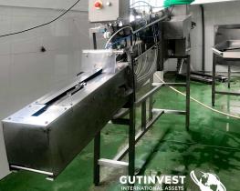 Eviscerator machine for fish - Boleto