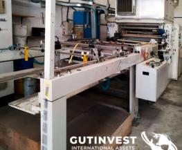 Maquina laminadora de papel y cartón "PAPERPLAST" 