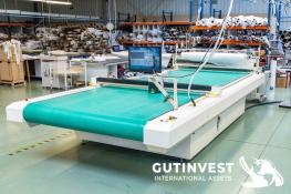 Automatic cutting table – textile sector