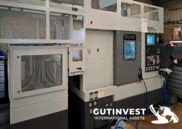 Torno CNC de 4 ejes con brazo robótico "CMZ"TA-15-YS-640 + GL20II
