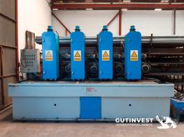Polishing steel tubes machine - metalworking sector