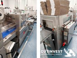 Flow pack packaging line for hamburgers - Food industry