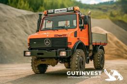 Vehículo municipal diésel multiusos - quitanieves "Mercedes-Benz" Unimog U1600