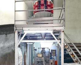 Envasadora Vertical T.PACK y Pesadora multicabezal MULTIPOND (x10 cabezales)